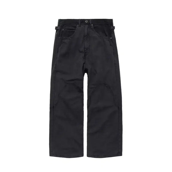 [BUNJANG] Politeru Flame Pants Navy / (3) 폴리테루 플레임 팬츠 네이비