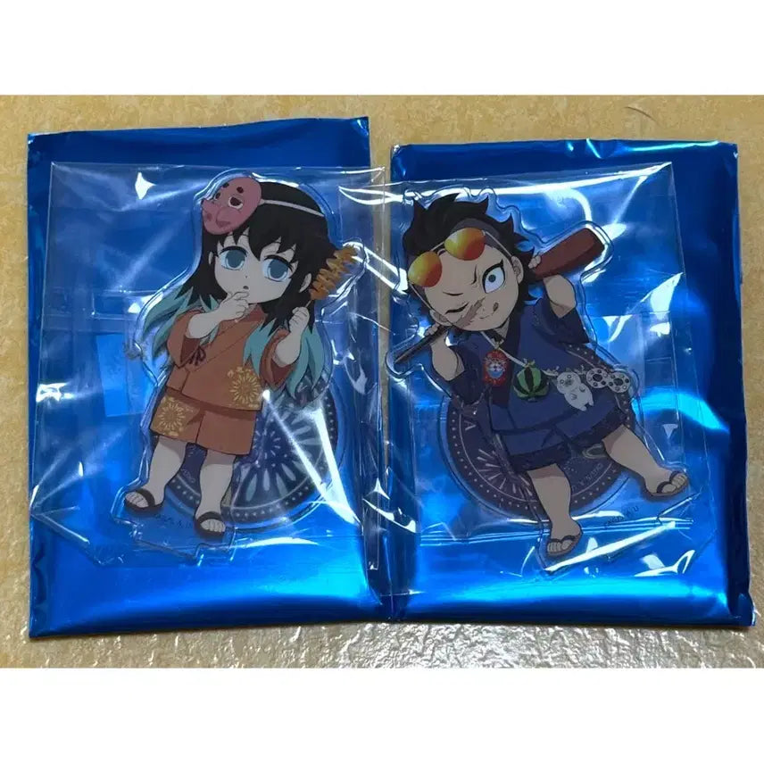 [BUNJANG] Demon Slayer Firework Acrylic Standees Muichiro & Genya Bundle Set / 귀멸의칼날 불꽃놀이 아크릴 무이치로 겐야 일괄 판매