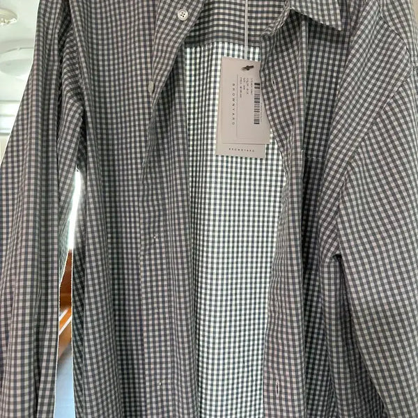 [BUNJANG] BrownYards Steady Shirt Blue Size 4 / 브라운야드 스테디셔츠