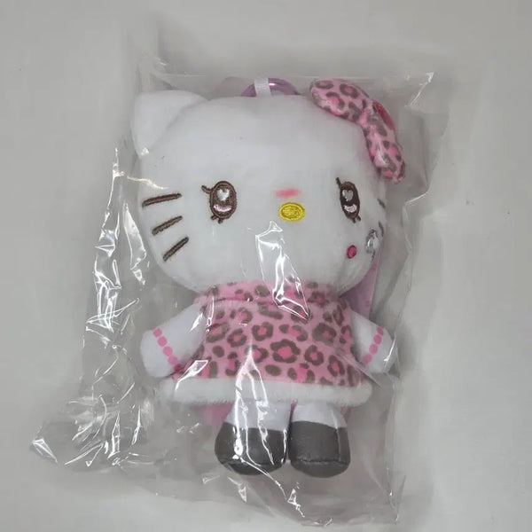 [BUNJANG] Hello Kitty Gal Doll Mascot Pouch Keychain (White) / 헬로키티 마스코트 갸루 파우치 인형 키링 (화이트)