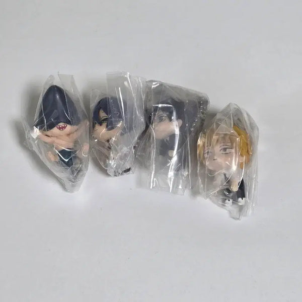 [BUNJANG] Chainsaw Man Dangling Gacha Set 4 Types Bundle / 체인소맨 대롱 가챠 4종 일괄 대롱대롱 1탄 아키 레제 덴지 빔