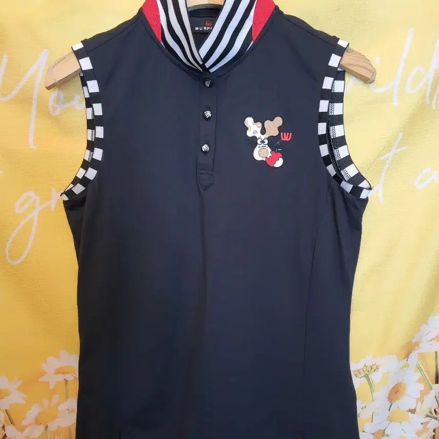 [BUNJANG] MU Sports Sleeveless Jersey S / MU 스포츠 저지 민소매S