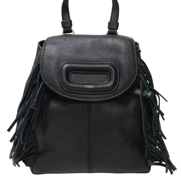 [BUNJANG] Maje Leather Shoulder Backpack Handbag / 마쥬 maje 숄더백 백팩 새상품 약200만원 명품가방 명품핸드백 명품백