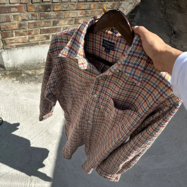 [BUNJANG] 00s Sugar Cane Multi Check Flannel Shirt / 00s Sugar Cane Multi Check Flannel Shirt