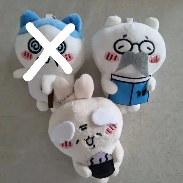 [BUNJANG] Chiikawa Hachiware Usagi Old Man Keyring / 먼작귀 치이카와 하치와레 우사기 늙크크 노인 할아버지 밤티 키링