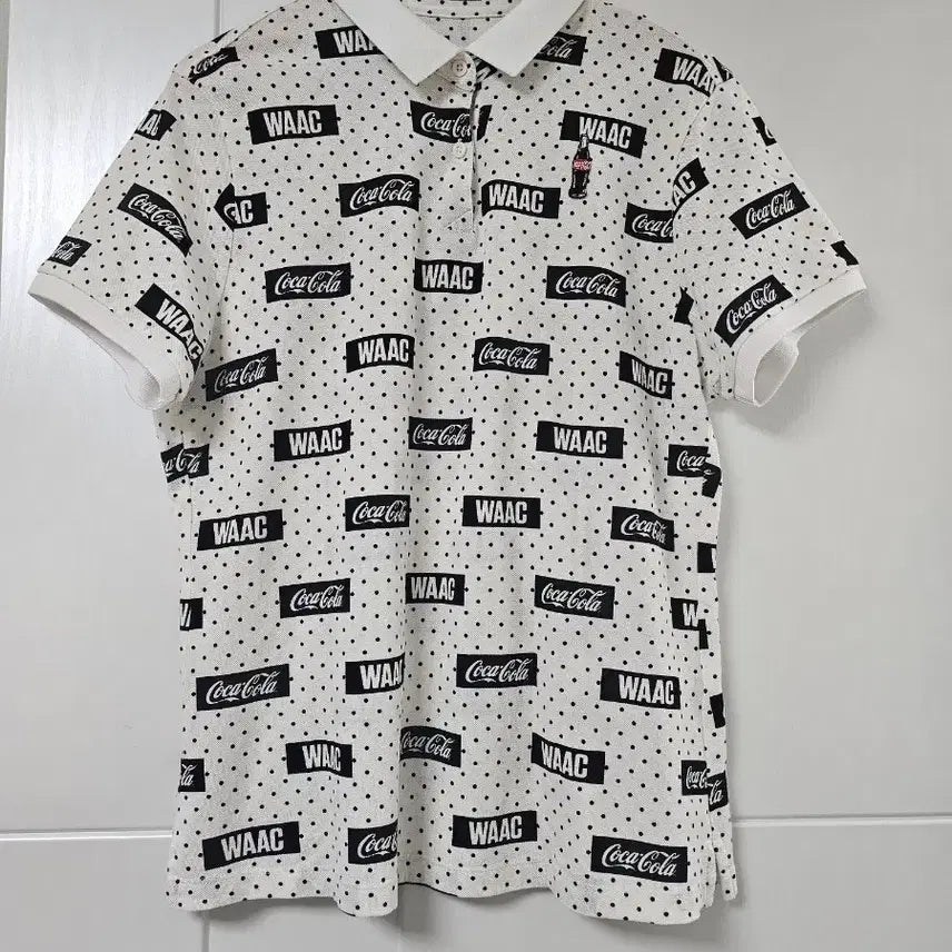[BUNJANG] WAAC x Coca-Cola Collaboration Limited Edition Polo T-Shirt / [L] 왁 X 코카콜라 콜라보레이션 카라티셔츠 한정판