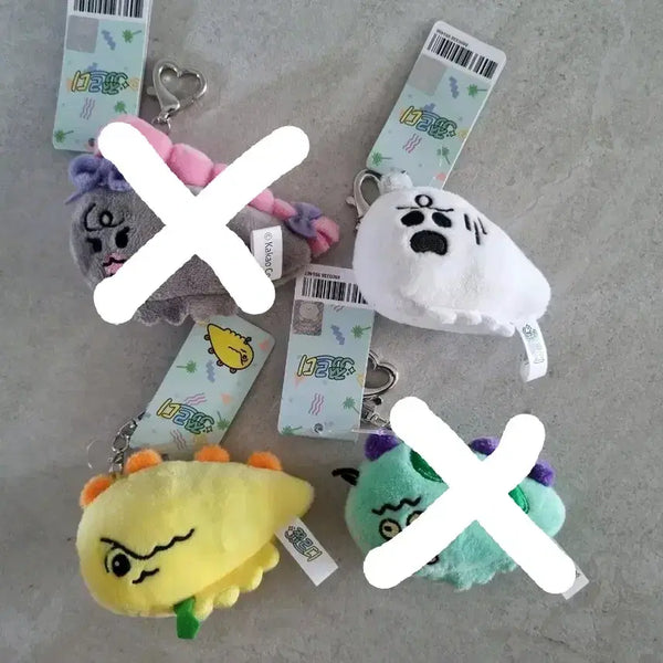 [BUNJANG] Jordi (Jjordi) 8cm Keychain Set (Ghost, Decorate, Success, Zombie) / 죠르디 쬬르디 키링 유령쮸 잘나쮸 8cm