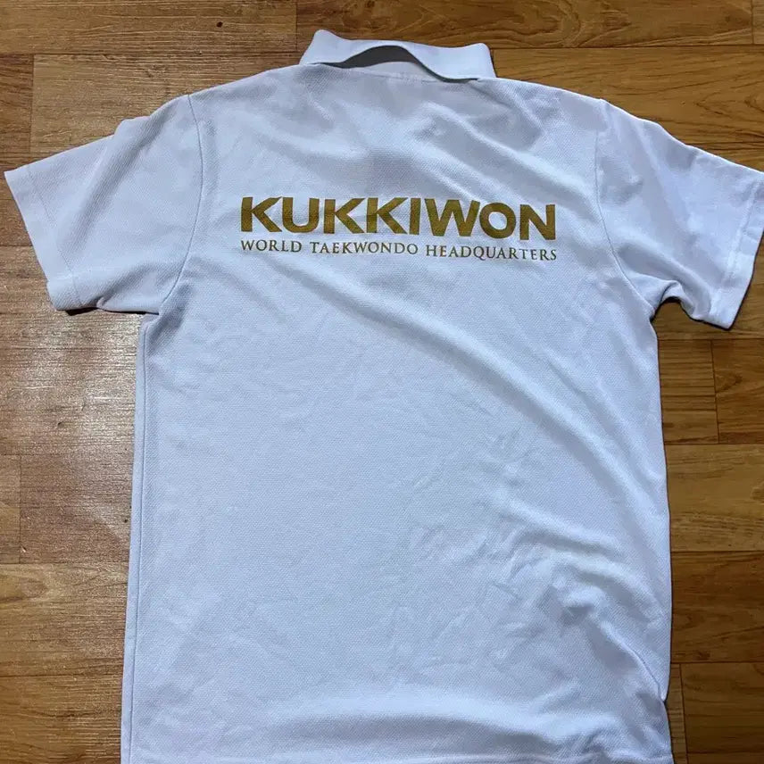 [BUNJANG] Kukkiwon Short Sleeve Polo Shirt / 국기원 카라 반팔티 싸게 팝니다 상태a