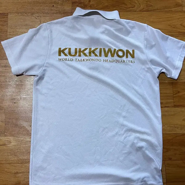 [BUNJANG] Kukkiwon Short Sleeve Polo Shirt / 국기원 카라 반팔티 싸게 팝니다 상태a