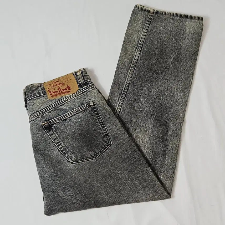 [BUNJANG] Modnine MOD9 Grey Denim Pants Size 33 / 모드나인 MOD9 데님팬츠 그레이진 청바지 33
