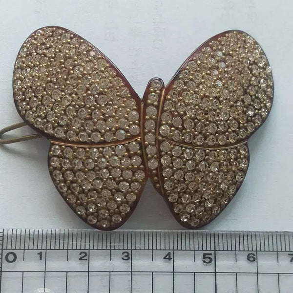 [BUNJANG] France Olivier Butterfly Cubic Hairpin / 프랑스 올리비에 나비 큐빅 헤어핀