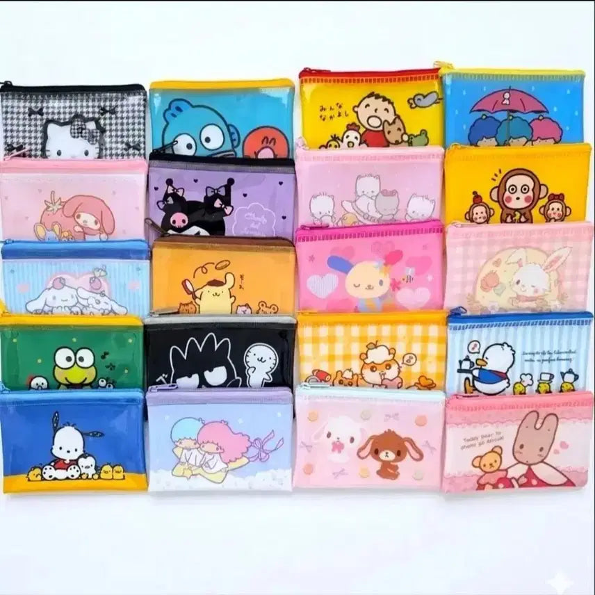 [BUNJANG] Sanrio Random Pouch Set (Series 1 & 2) / 산리오 랜덤 파우치 1, 2탄 20종 새상품