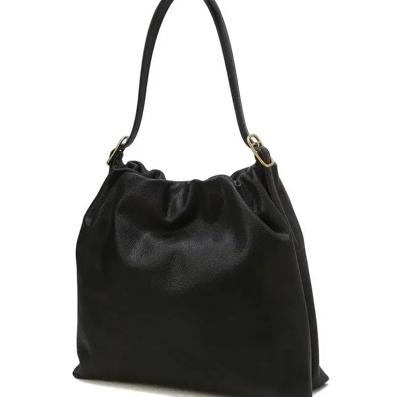 [BUNJANG] Daks Black Calfskin Leather Shoulder Bag / 닥스 블랙 소가죽 숄더백