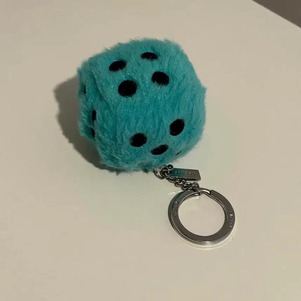 [BUNJANG] Stussy Dice Fuzzy Keychain / 스투시 다이스 퍼지 키링
