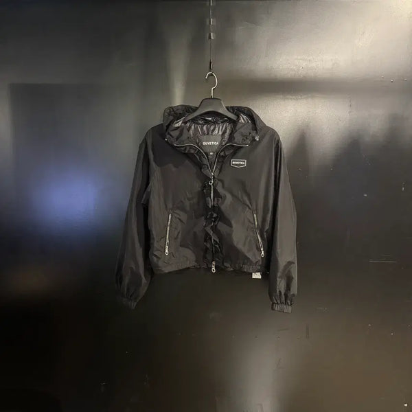 [BUNJANG] DUVETICA Black Windbreaker / 듀베티카 블랙 윈드브레이커