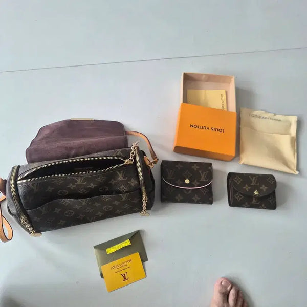 [BUNJANG] Louis Vuitton Monogram Clutch Bag Set / 루이비통 모노그램 가방 지갑2개 셋트로 팔아요