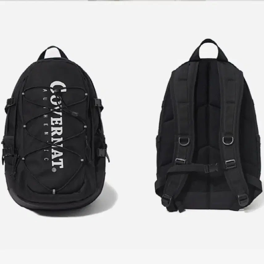 [BUNJANG] Covernat Black Backpack / 커버낫 백팩 블랙