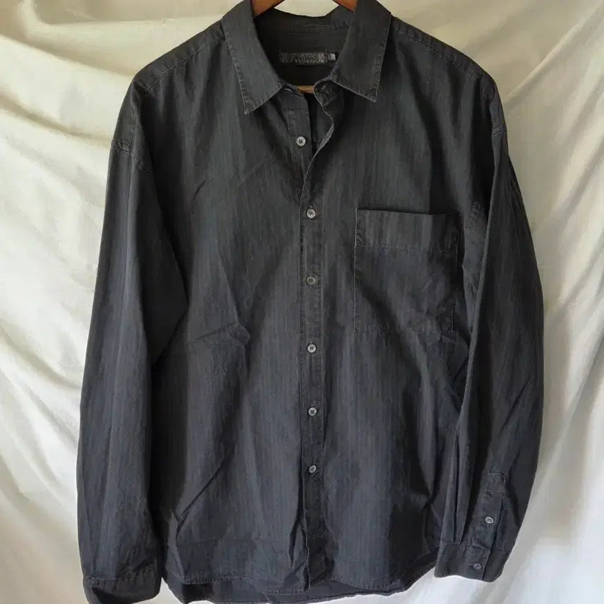 [BUNJANG] Arvan Dyed Blueberry Shirt / 아르반 다이드 블루베리 셔츠 4