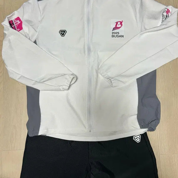 [BUNJANG] Busan National Sports Festival Taekwondo Representative Tracksuit Set / 전국체전 태권도 부산대표 집업 세트