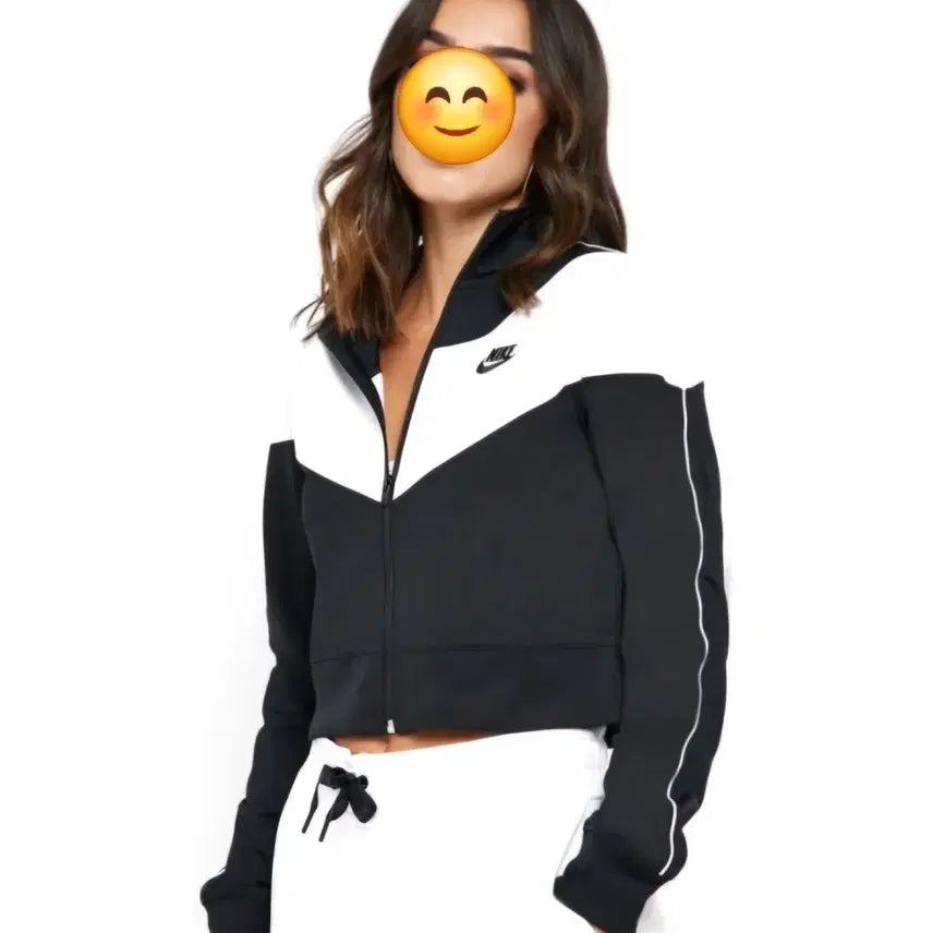 [BUNJANG] Nike "Orca" Cropped Track Jacket (Size S) / 거의새것/ 나이키 범고래 크롭 트랙자켓 트랙탑 져지 S