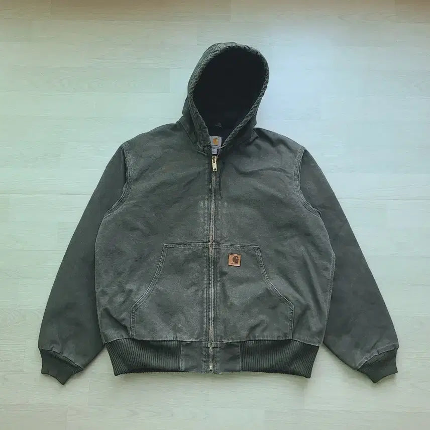 [BUNJANG] Carhartt J130 Moss Green Active Jacket / [L] 칼하트 j130 mos 모스그린 액티브 자켓