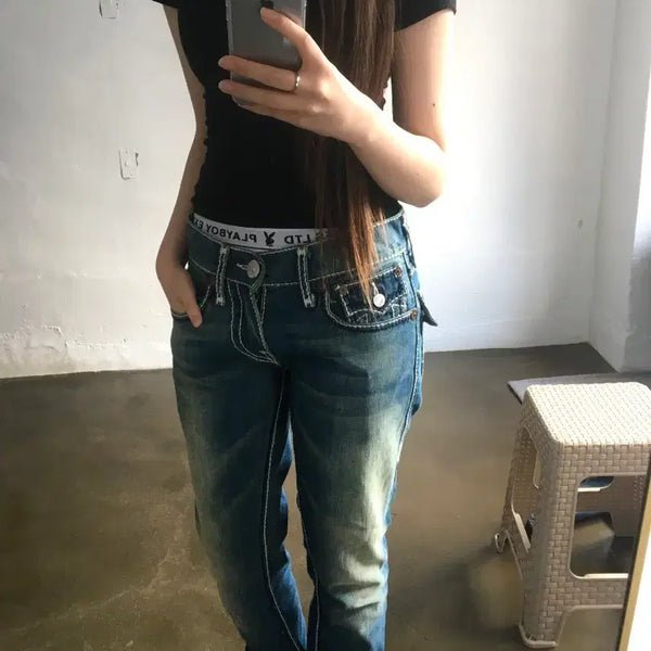 [BUNJANG] True Religion Women's Jeans Vintage Wash / 트루릴리젼 청바지 여성청바지 29