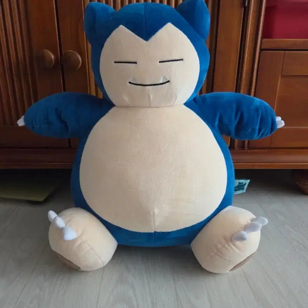 [BUNJANG] Pokemon Snorlax Large Plush (45cm) / (45cm)포켓몬 정품 잠만보 대형인형