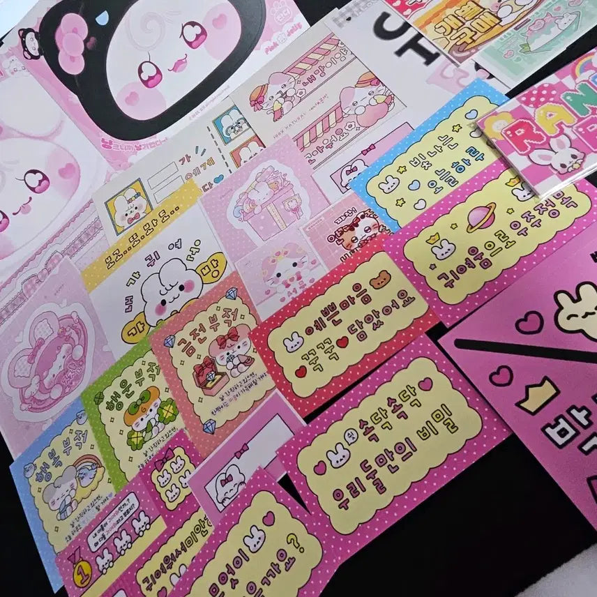 [BUNJANG] Sticker Mix Pack - 50 Pieces / 판매계 믹스팩 50장 _포용 박꾸 스티커