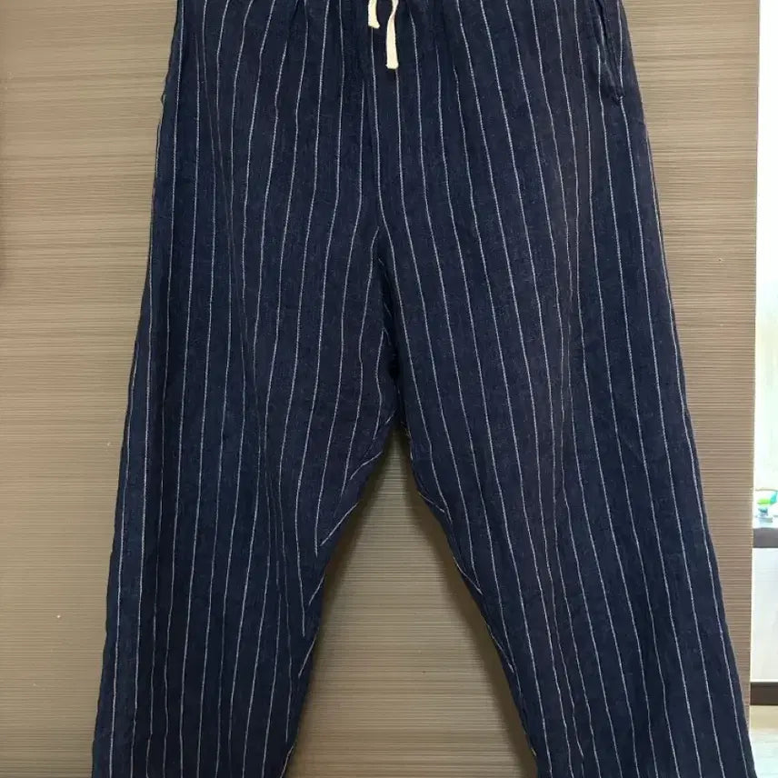 [BUNJANG] L.E.J Striped Linen Pants / L.E.J 스트라이프 린넨 팬츠