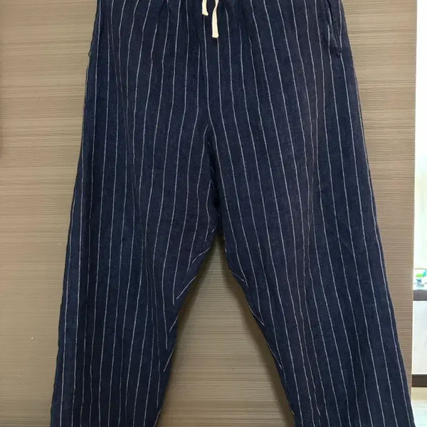 [BUNJANG] L.E.J Striped Linen Pants / L.E.J 스트라이프 린넨 팬츠