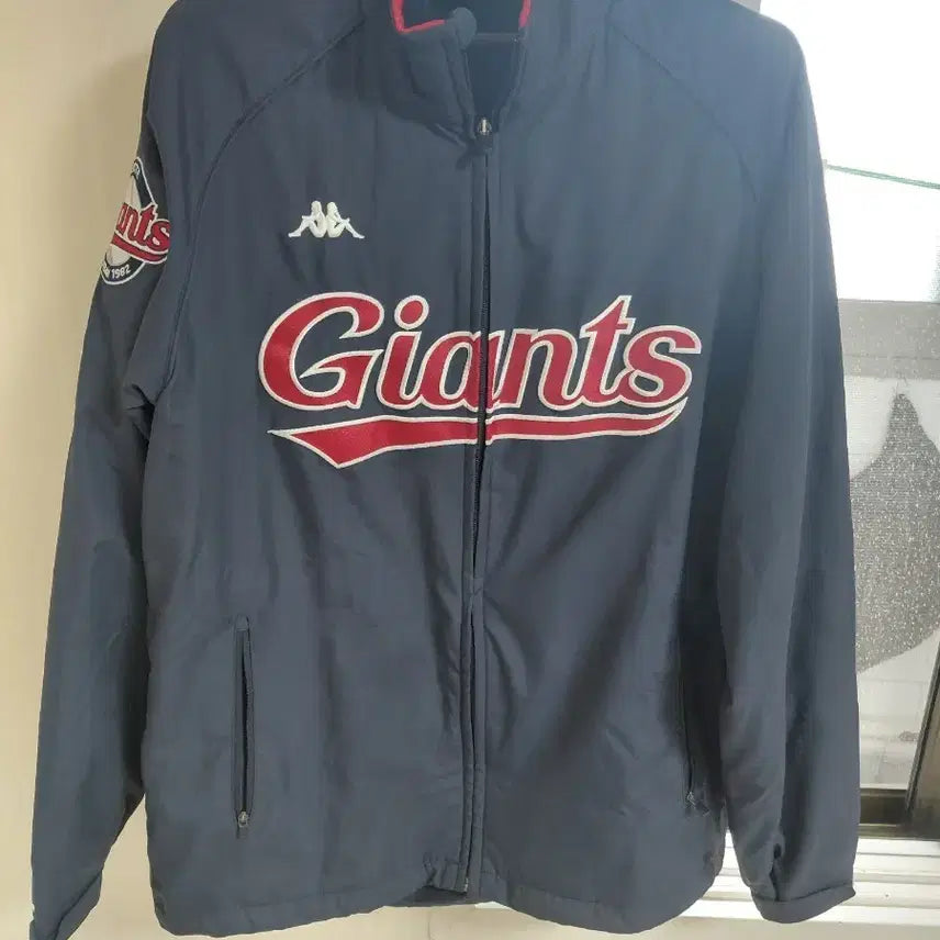 [BUNJANG] Lotte Giants Navy Spring/Autumn Jumper Size 85 / 롯데자이언츠 네이비 춘추점퍼 85사이즈 팝니다