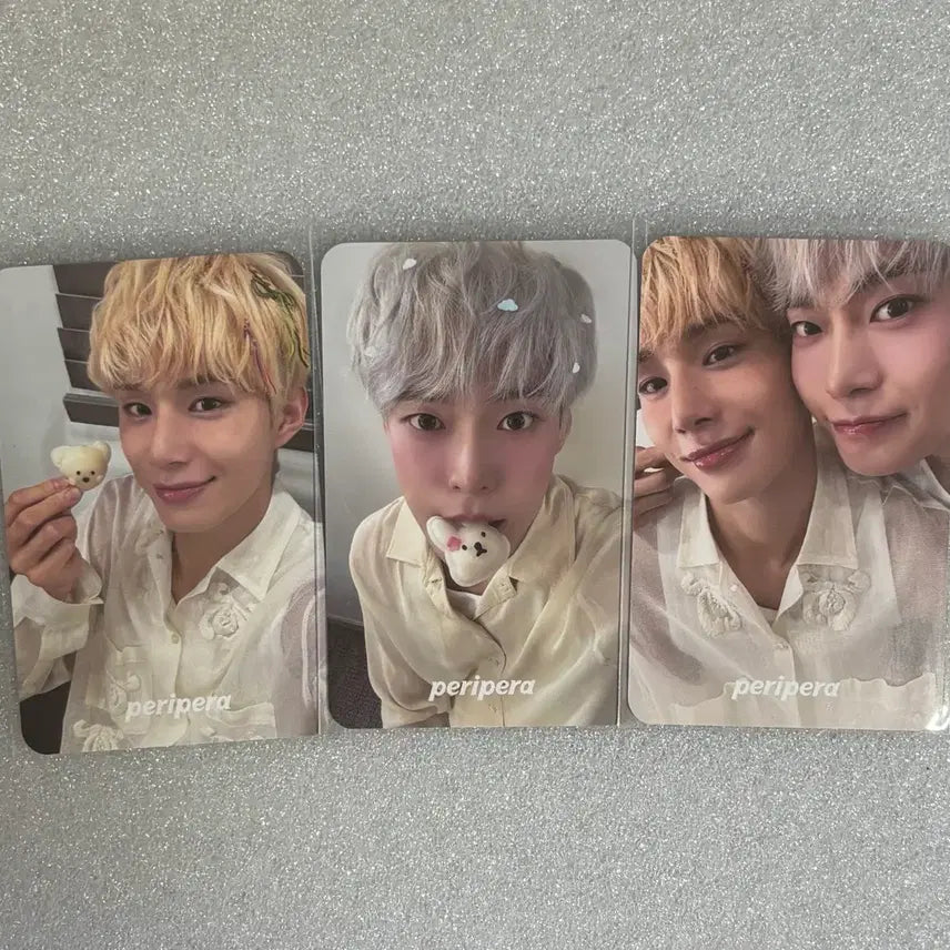 [BUNJANG] NCT Peripera Doyoung Jungwoo Photocard Bundle Set / 엔시티 페리페라 도영 정우 포카 일괄