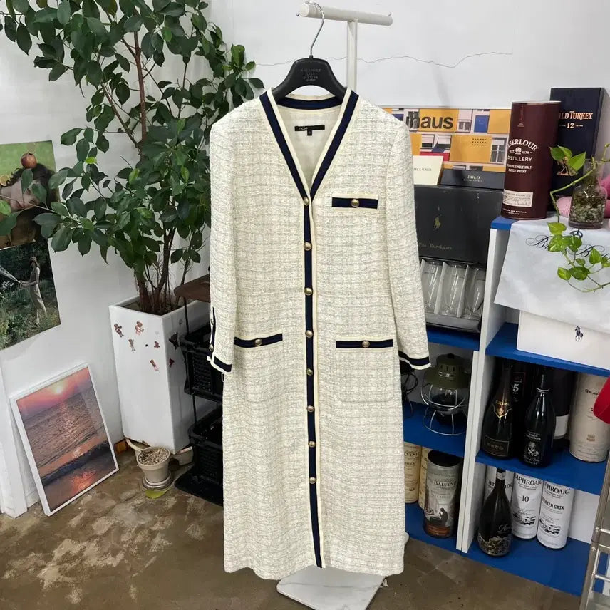 [BUNJANG] Maje Tweed Dress Size 1 / 마쥬 트위드 원피스 1