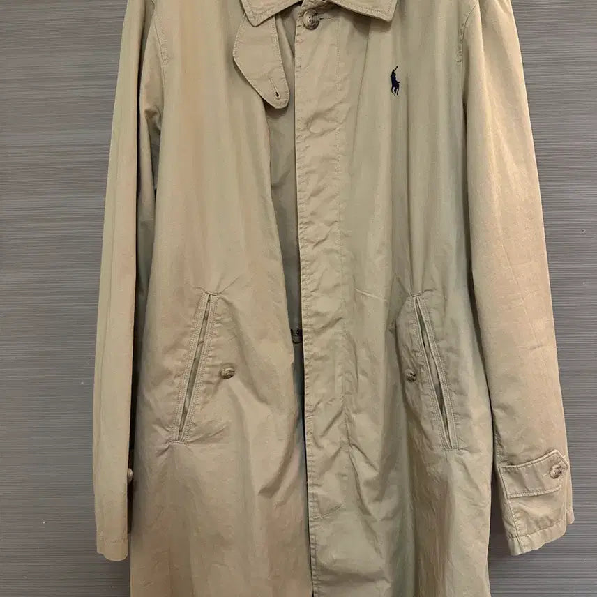 [BUNJANG] Polo Ralph Lauren Beige Trench Coat / 폴로 랄프로렌 트렌치 코트
