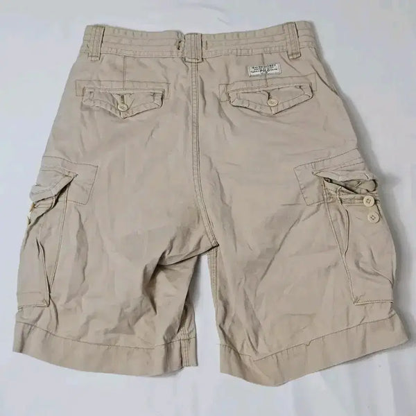 [BUNJANG] Polo Ralph Lauren New Model Cargo Shorts Bermuda / 폴로 랄프로렌 신형 카고쇼츠 반바지 버뮤다 숏팬츠 정품 멀티포켓 30