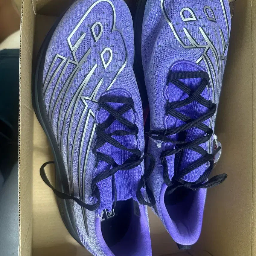 [BUNJANG] New Balance Fuelcell SuperComp Elite v3 Electric Indigo Black 2E / 뉴발란스 퓨어셀 슈퍼컴프 엘리트 v3 일렉트릭 인디고 블랙 - 2E