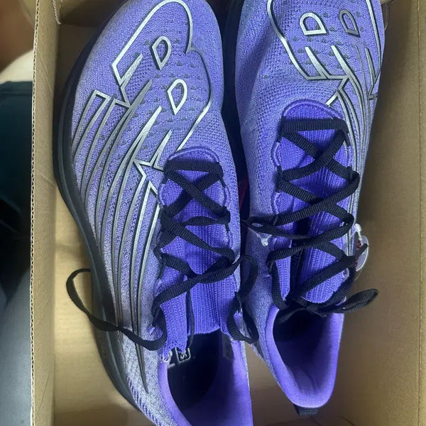 [BUNJANG] New Balance Fuelcell SuperComp Elite v3 Electric Indigo Black 2E / 뉴발란스 퓨어셀 슈퍼컴프 엘리트 v3 일렉트릭 인디고 블랙 - 2E