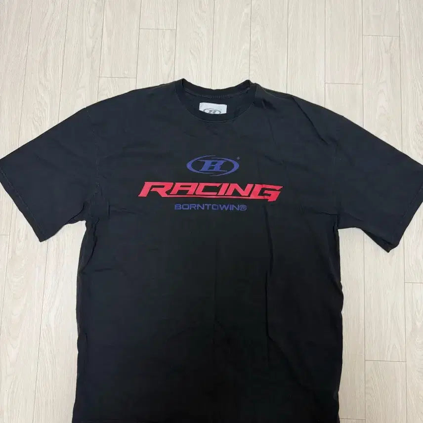 [BUNJANG] Born to Win Racing T-Shirt Black / 본투윈 반팔