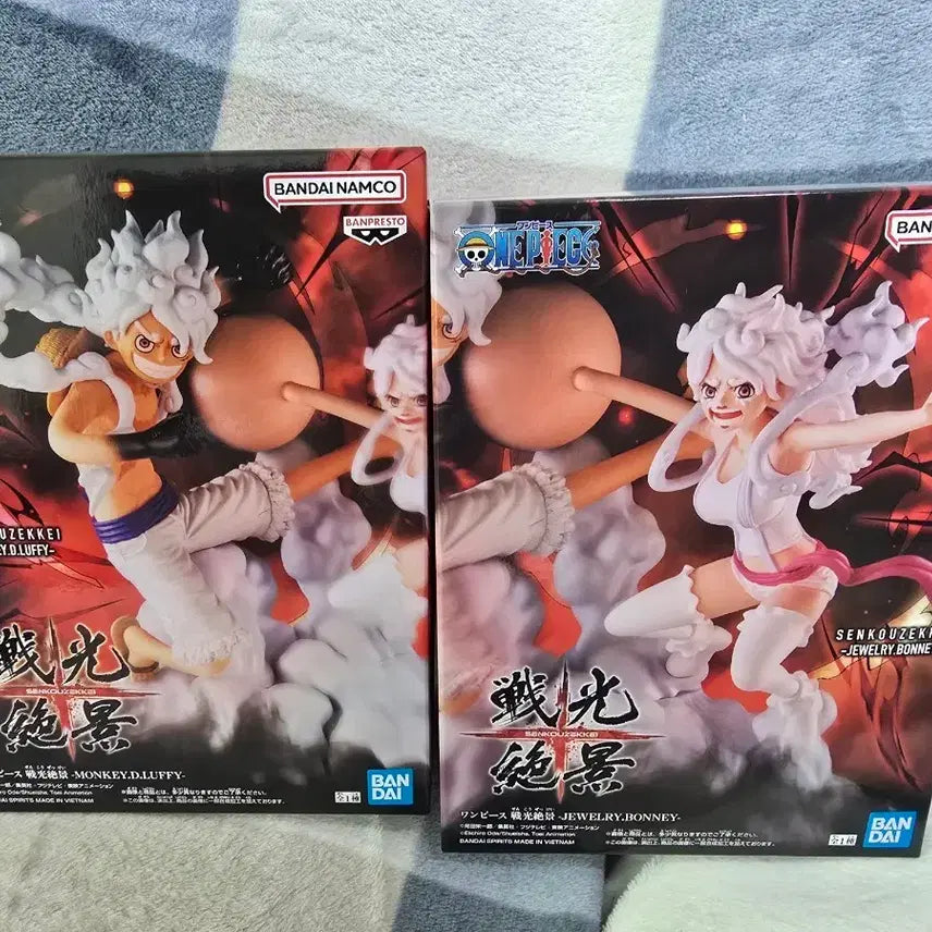 [BUNJANG] One Piece Gear 5 Nika Luffy, Jewelry Bonney Figure / 원피스 전광절경 기어5 니카 루피 니카 쥬얼리 보니 피규어