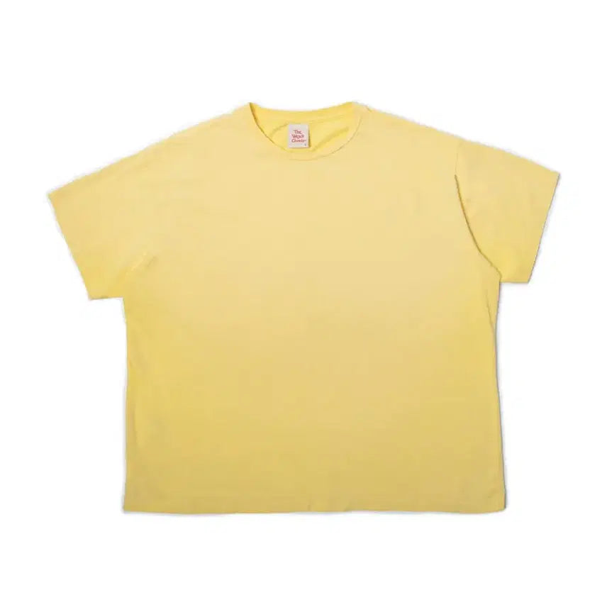 [BUNJANG] The Raw Cose Blank Tee Yellow 2 / 더뤡코즈 블랭크 티 옐로우 2