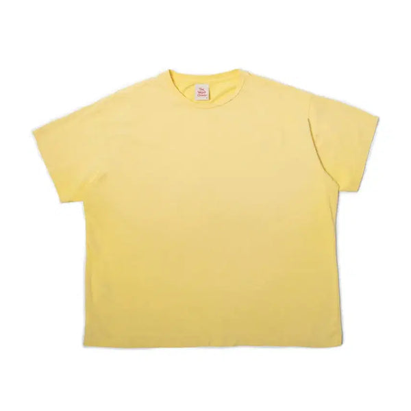 [BUNJANG] The Raw Cose Blank Tee Yellow 2 / 더뤡코즈 블랭크 티 옐로우 2
