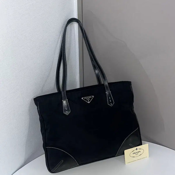[BUNJANG] Prada Nylon Stitch Shoulder Bag / 프라다 나일론 스티치 숄더백