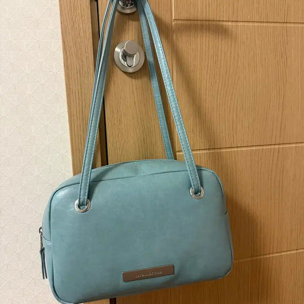 [BUNJANG] Avandress Semi Square Shoulder Bag Blue / 어반드레스(Avandress) 세미 스퀘어 숄더백 블루