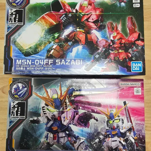 [BUNJANG] BB Senshi Nu Gundam & Sazabi Plastic Model Kit Set / SD 건담 BB 전사 후쿠뉴, 후쿠자비 팝니다.