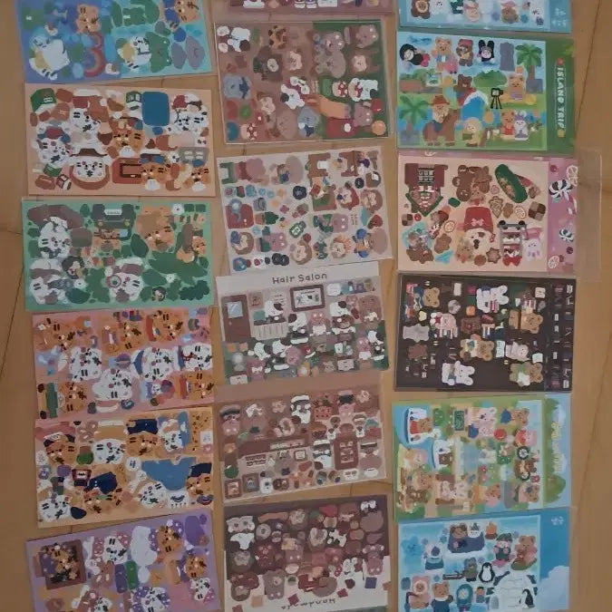 [BUNJANG] Character Sticker Set - Selectable / 캐릭터 스티커 처분-선택가능