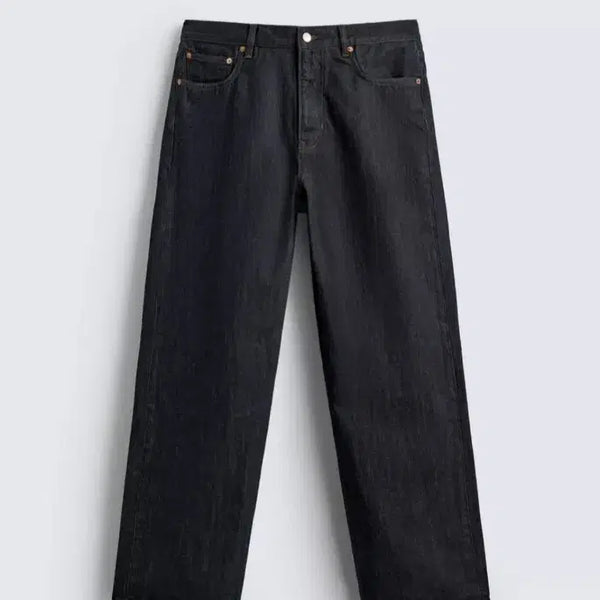 [BUNJANG] ZARA Straight Fit Raw Denim Jeans / 새생품)자라 jeans straight fit raw 생지데님