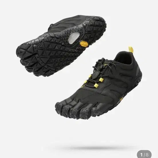 [BUNJANG] Vibram FiveFingers V-TRAIL 2.0 Men's Black Size 45 / 비브람 파이브핑거스 V-TRAIL 2.0 남성 블랙 45사이즈