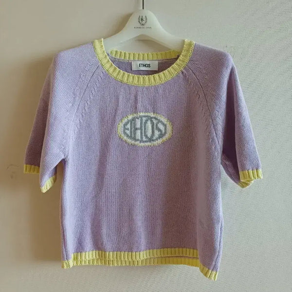 [BUNJANG] ETHOS Short Sleeve Knit / ETHOS 반팔 니트 4만원에 판매합니다