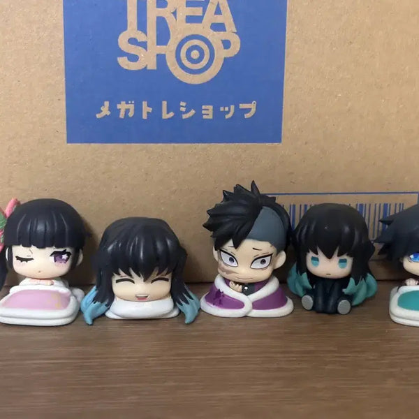 [BUNJANG] Demon Slayer Gacha Figures Set of 5 / 귀멸의 칼날 가챠 5종 일괄 판매
