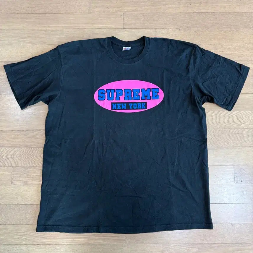 [BUNJANG] Supreme New York Graphic T-Shirt Black / [XXL] supreme 슈프림 뉴욕 반팔 티셔츠 블랙